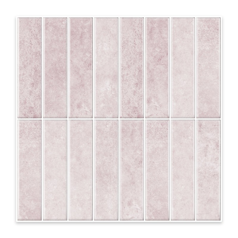Pink Subway Wall Tile